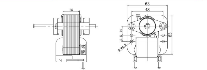 4極罩極電機廠家產(chǎn)品圖片