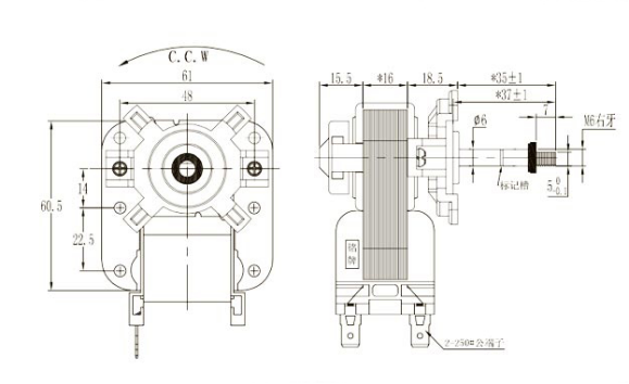 罩極直流電機(jī)廠家產(chǎn)品圖片